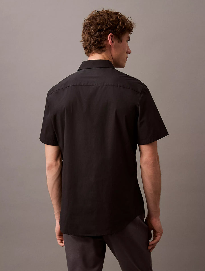 Calvin Klein Cotton Stretch Slim Button-Down Shirt
