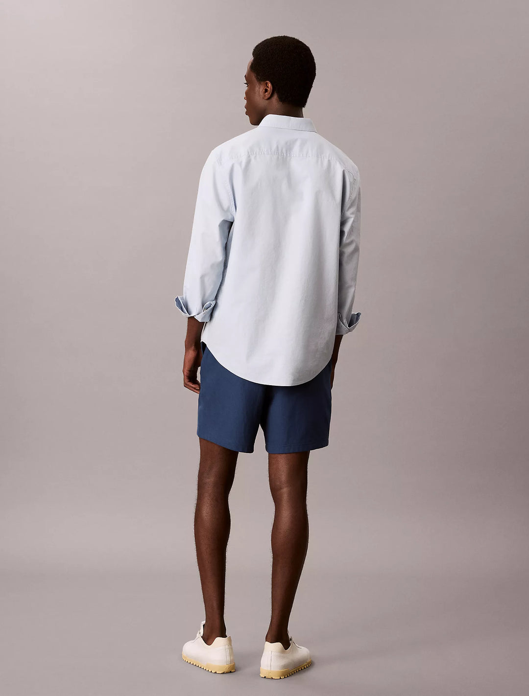 Calvin Klein Embroidered Logo French Terry Shorts