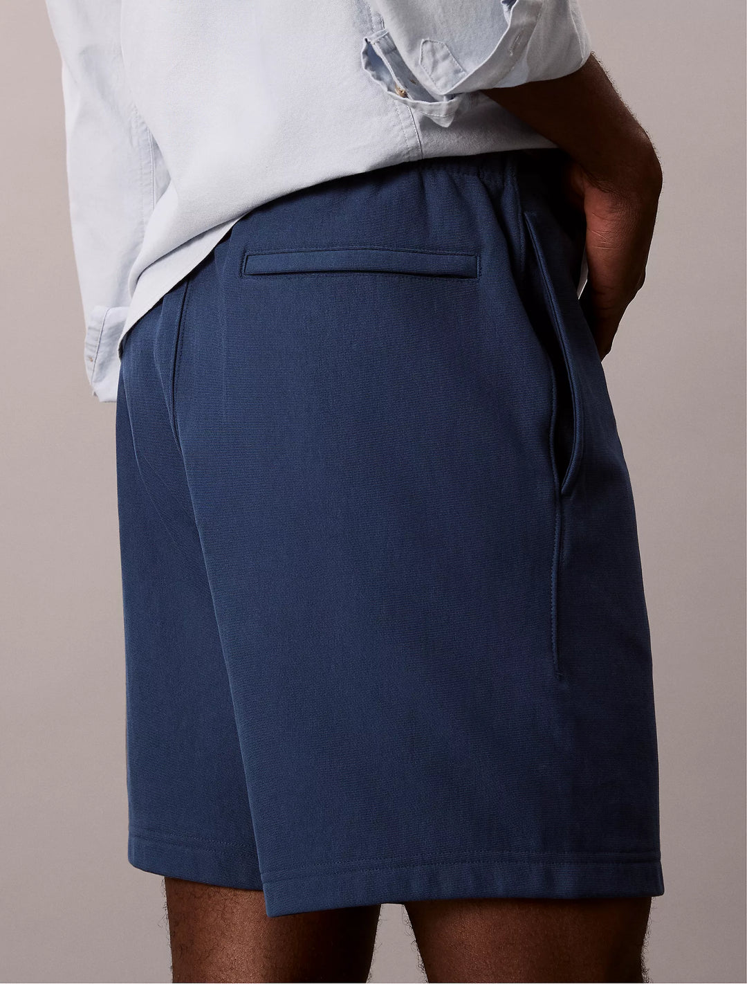 Calvin Klein Embroidered Logo French Terry Shorts