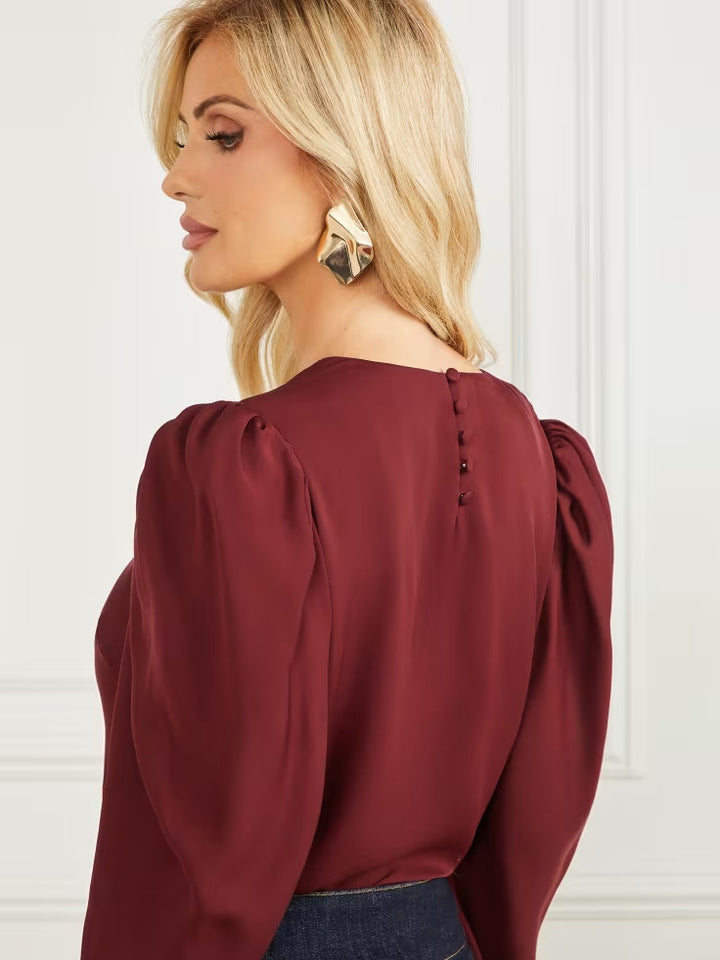 Guess Fernanda Silk Blouse