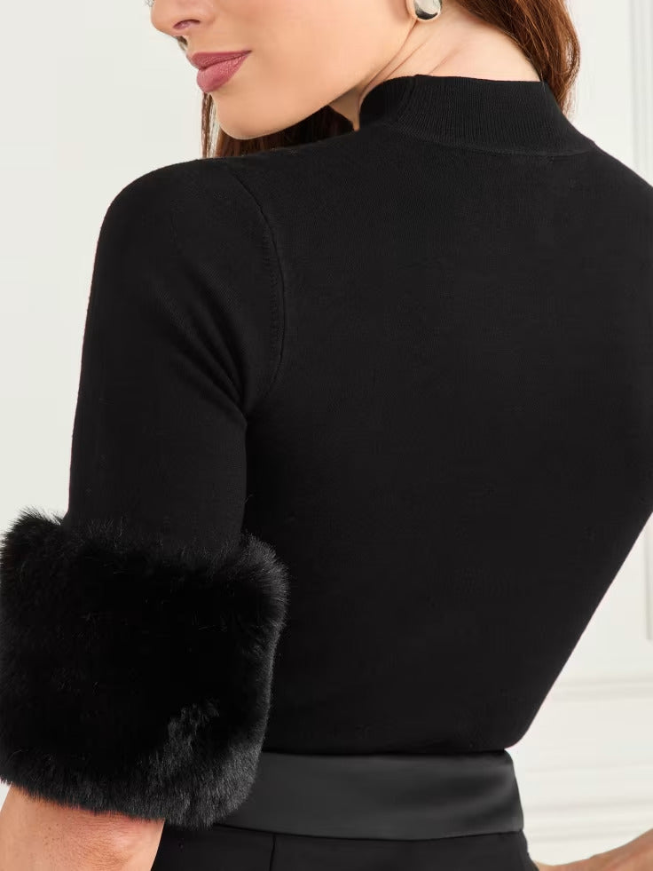 Guess Festive Sweater Top