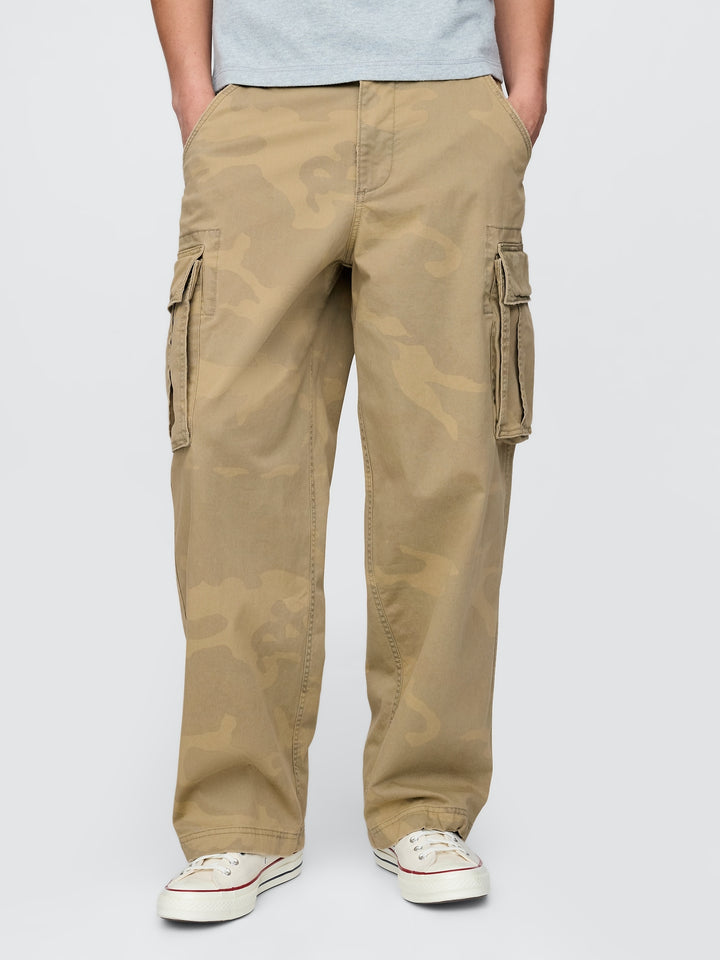 Gap Extra Baggy Camo Cargo Pants