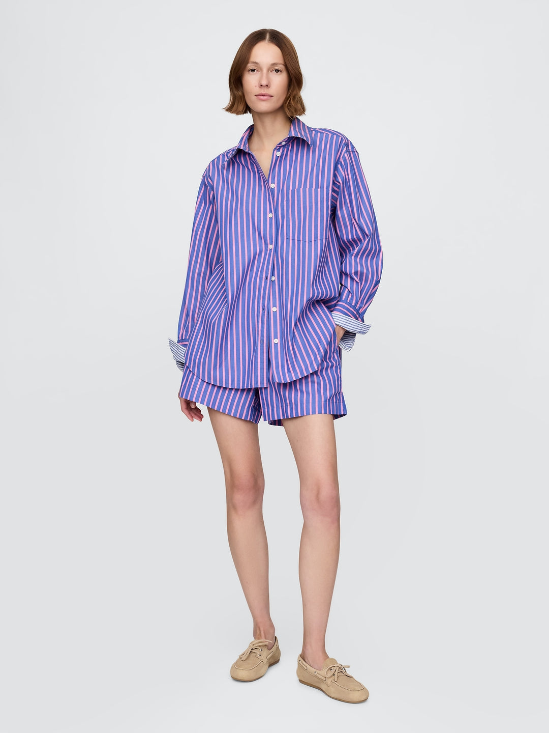 Gap Organic Cotton Poplin Big Shirt