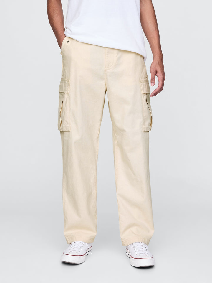 Gap Herringbone Utility Cargo Pants