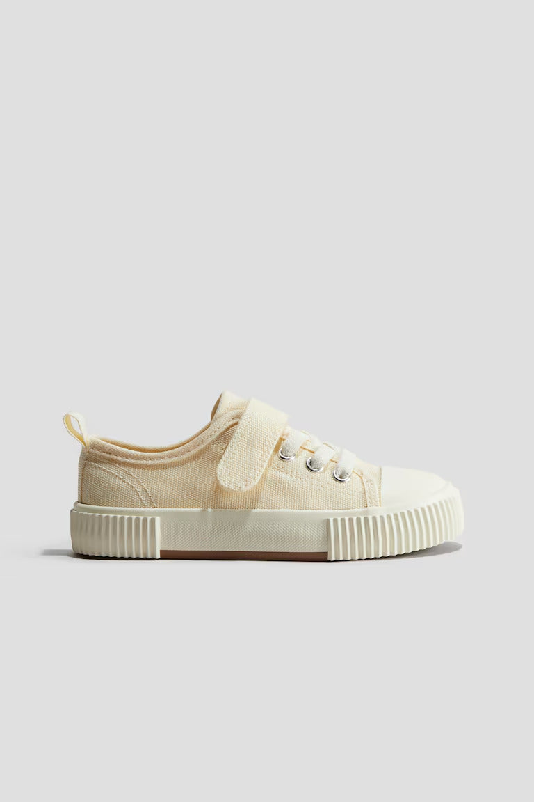 H&M COTTON CANVAS SNEAKERS