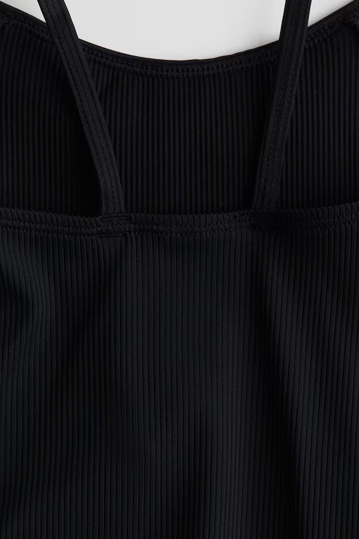 H&M RUFFLE-TRIMMED SWIMSUIT