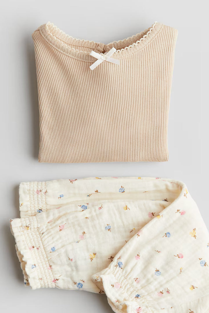 H&M 2-PIECE COTTON SET