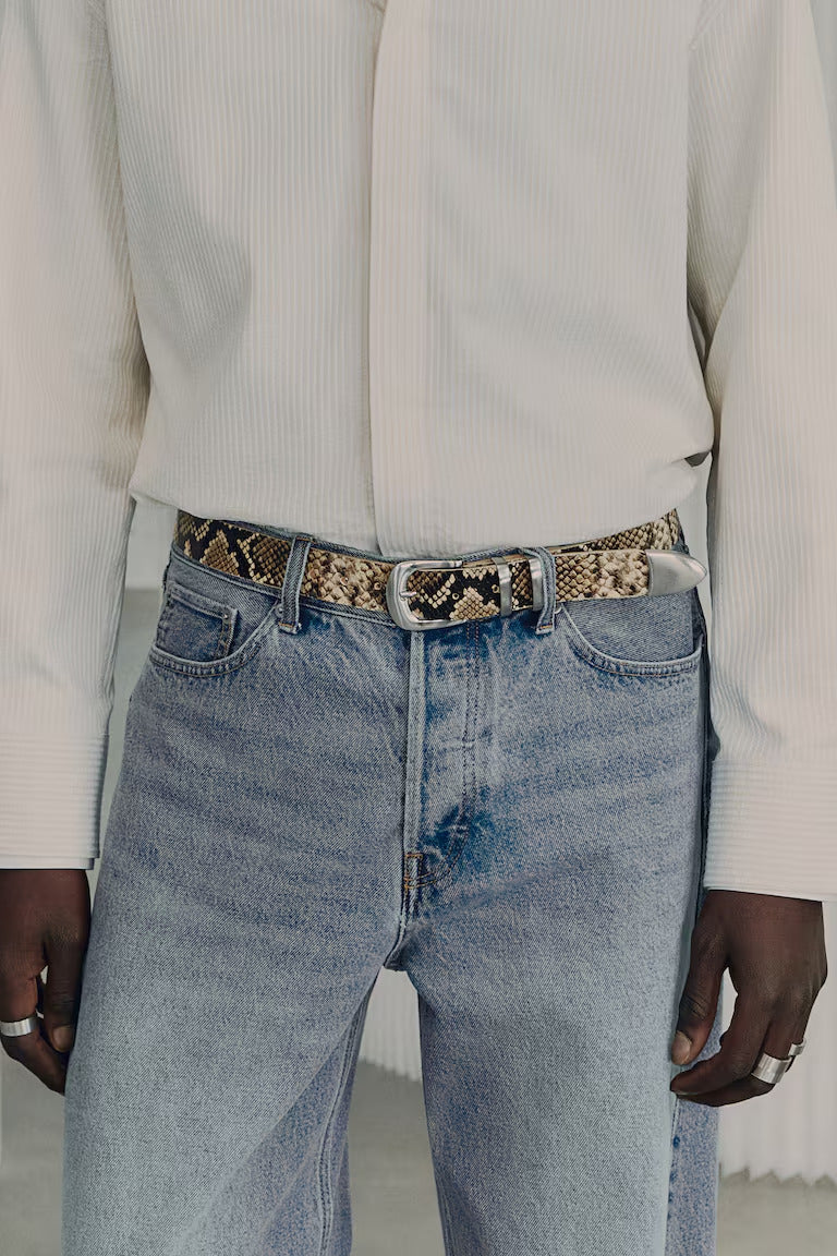 H&M WESTERN LEATHER BELT