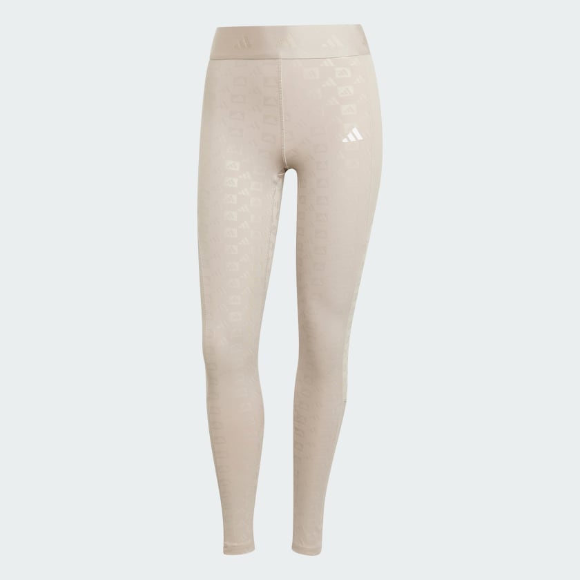 Adidas Hyperglam Full-Length Emboss Leggings