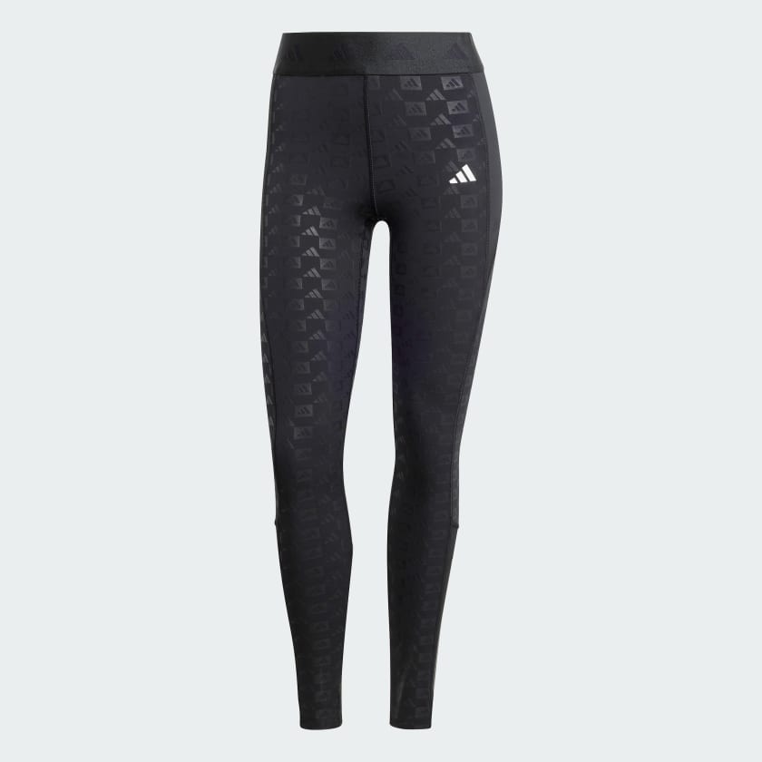 Adidas Hyperglam Full-Length Emboss Leggings