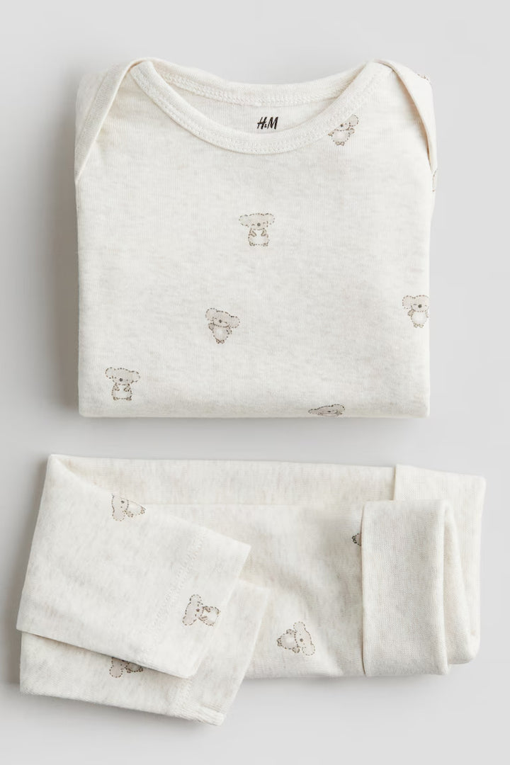 H&M 2-PIECE COTTON JERSEY SET