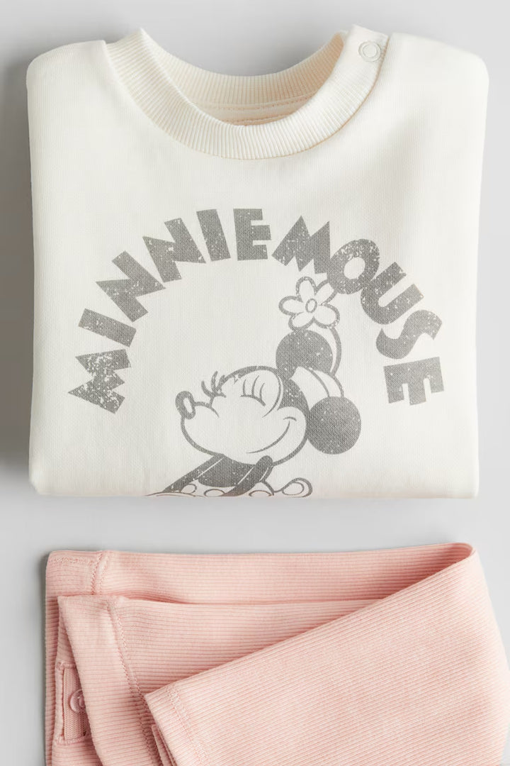 H&M 2-PIECE SWEATSHIRT AND LEGGINGS SET