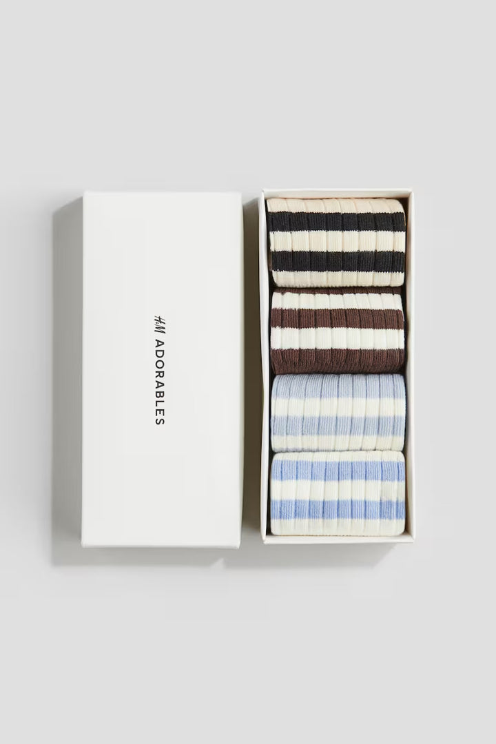 H&M 4-PACK SOCKS
