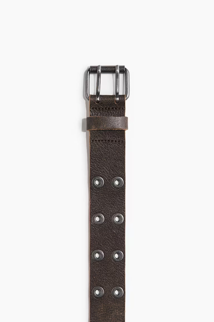 H&M GROMMET LEATHER BELT