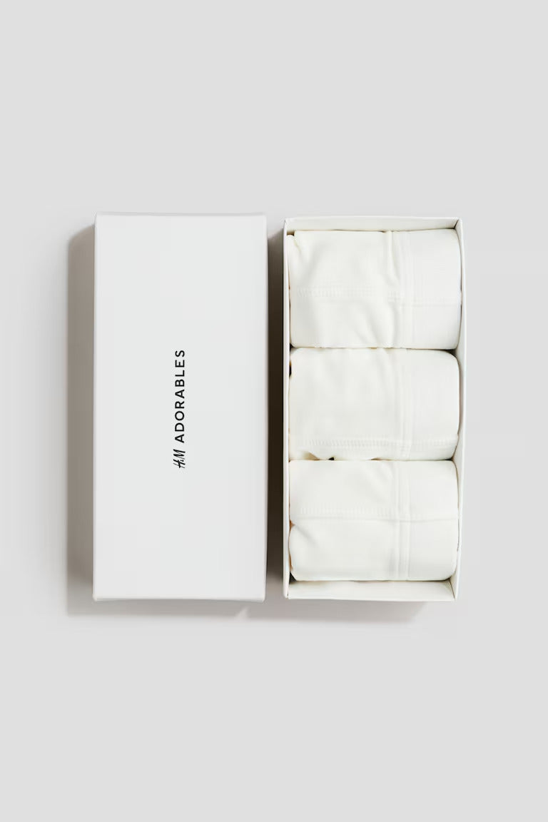 H&M 3-PACK PIMA COTTON BOXER BRIEFS