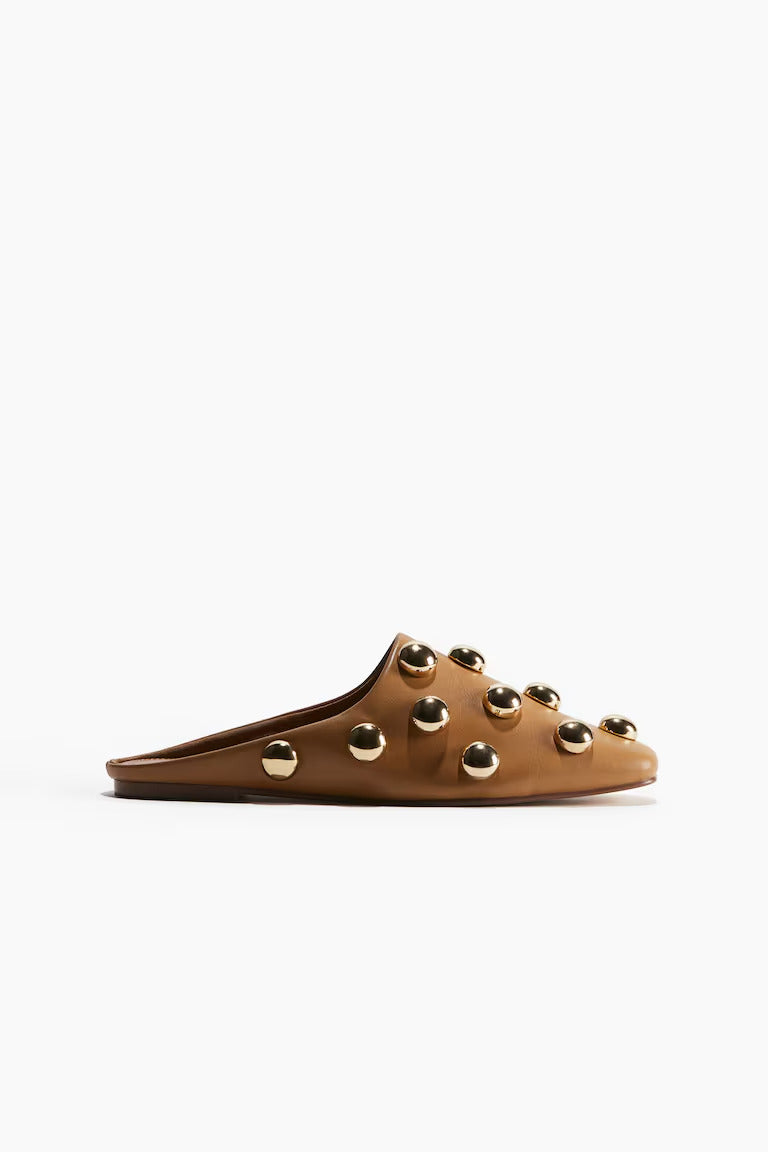 H&M EMBELLISHED MULES