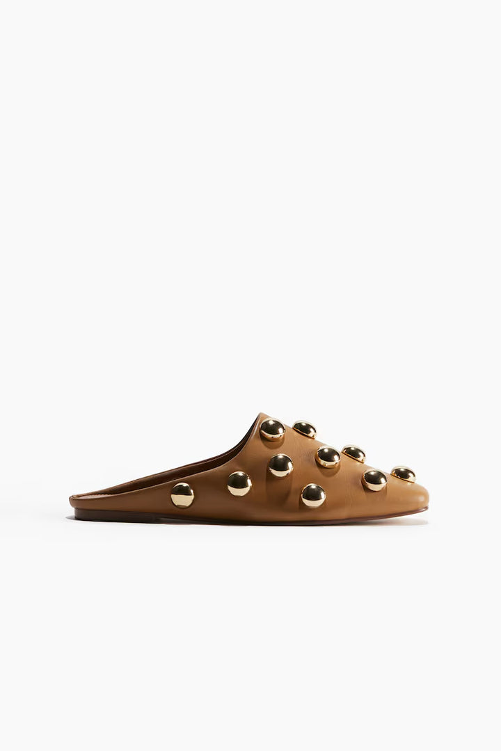 H&M EMBELLISHED MULES