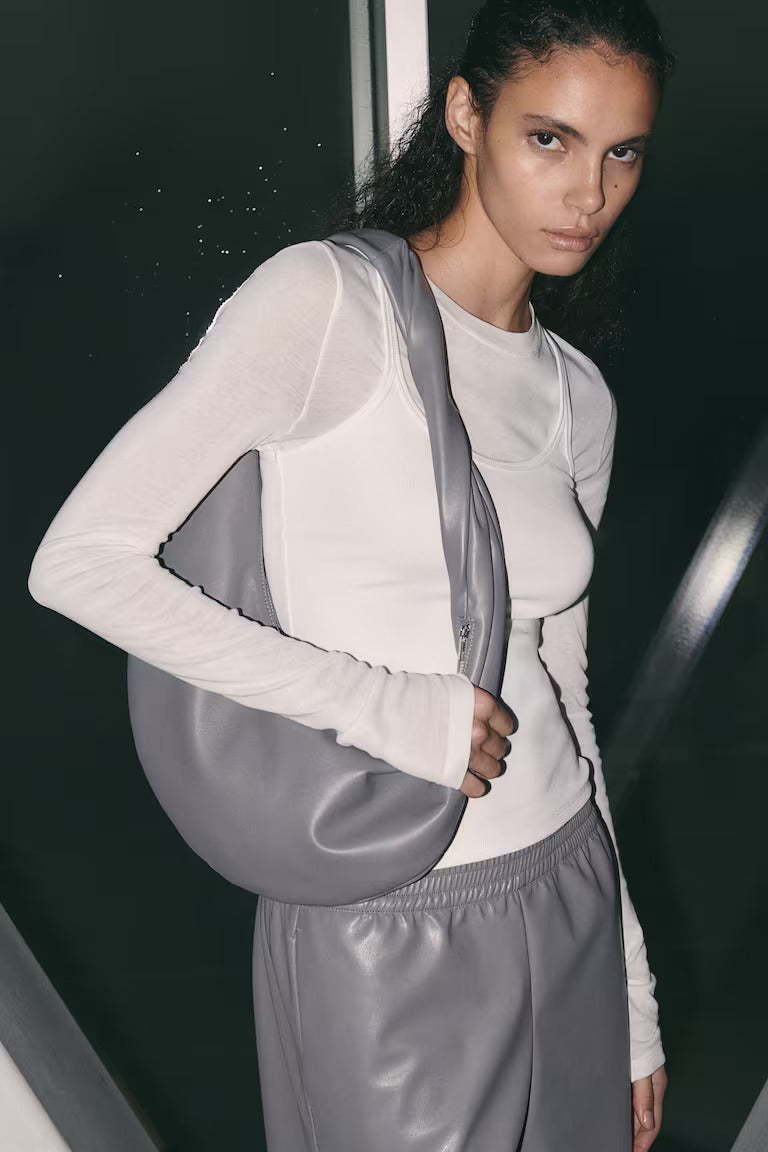 H&M TWISTED-STRAP SHOULDER BAG