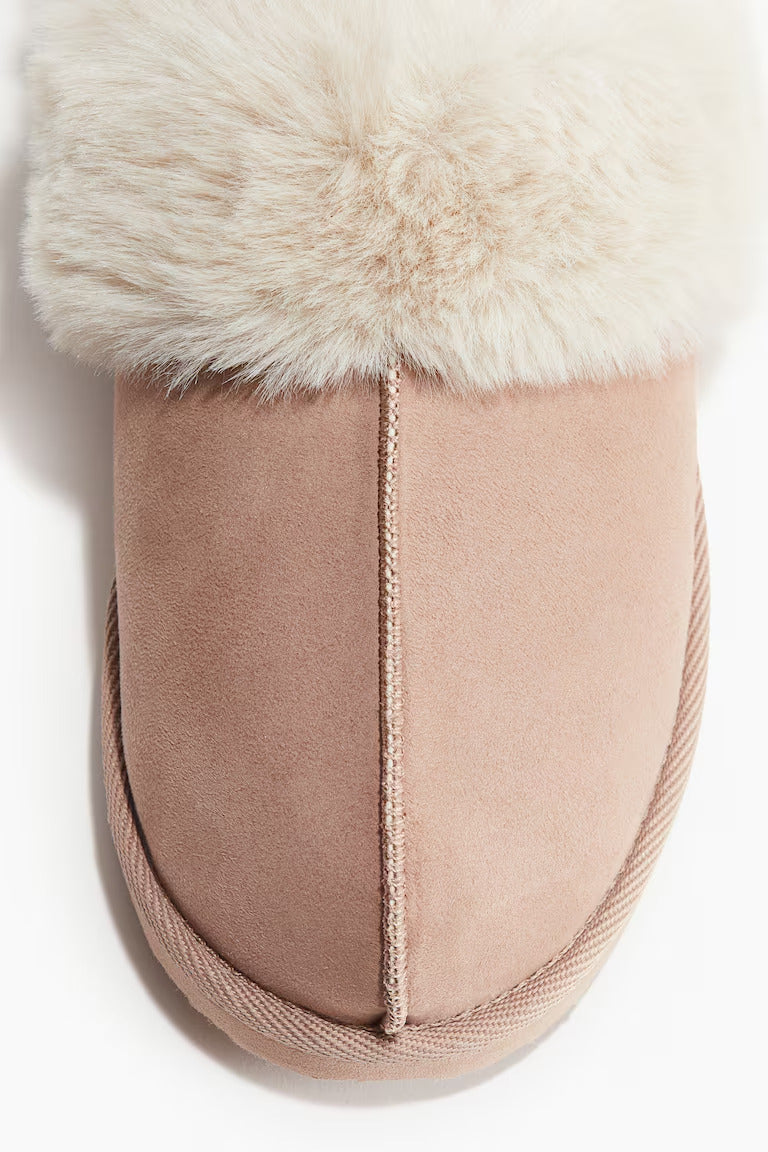 H&M WARM-LINED SLIPPERS