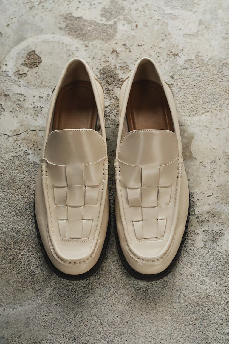 H&M BRAIDED LOAFERS