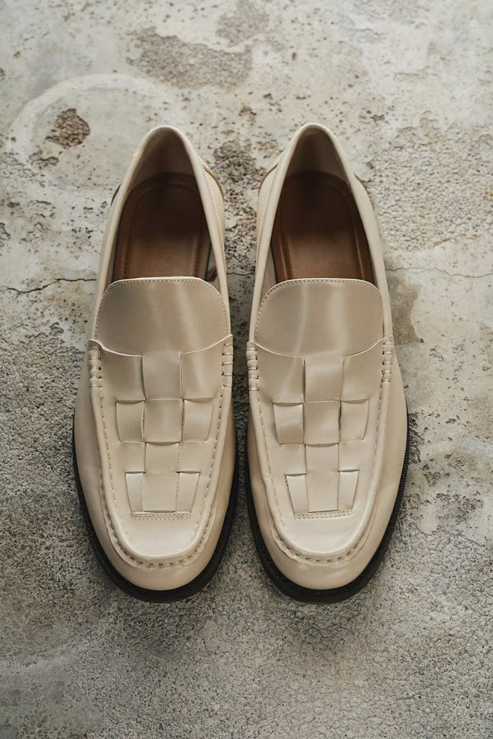 H&M BRAIDED LOAFERS