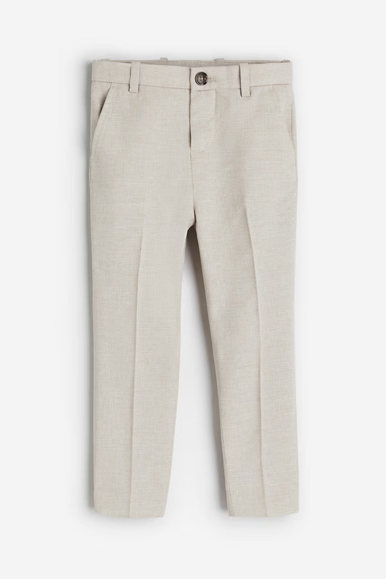 H&M SLIM FIT SUIT PANTS