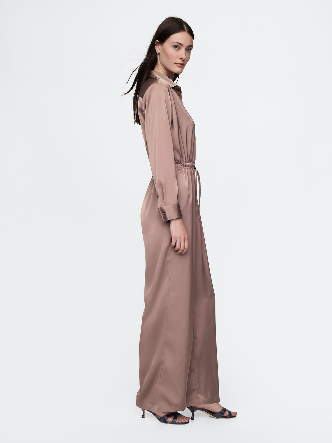 Gap Recycled Satin Jumpsuit