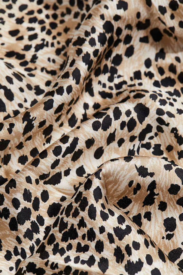 H&M PRINTED SILK SCARF