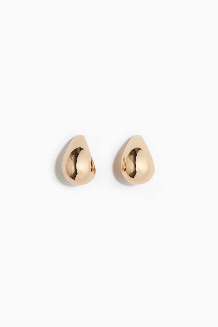 H&M CHUNKY DOME EARRINGS