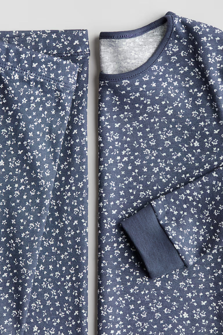 H&M COTTON JERSEY PAJAMAS