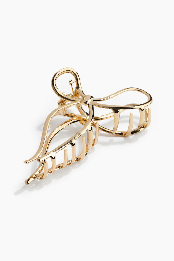 H&M BOW-SHAPED HAIR CLAW