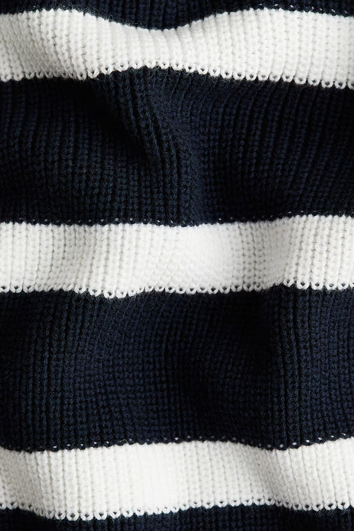 H&M HALF-ZIP POLO SWEATER