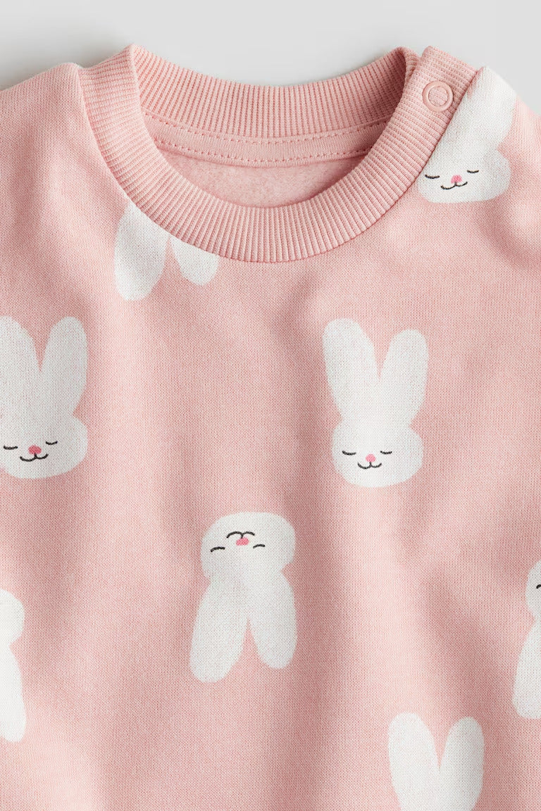 H&M PRINTED SWEATSHIRT