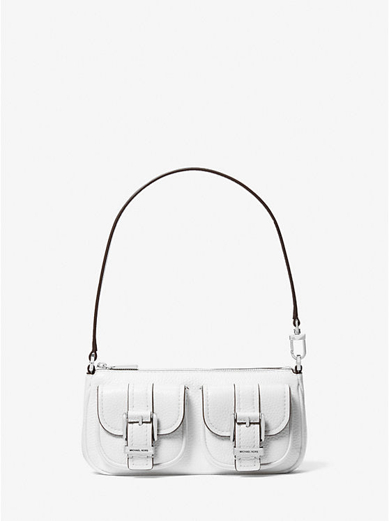 Michael Kors Zoe Small Pebbled Leather Pochette