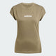 Olive Strata / White
