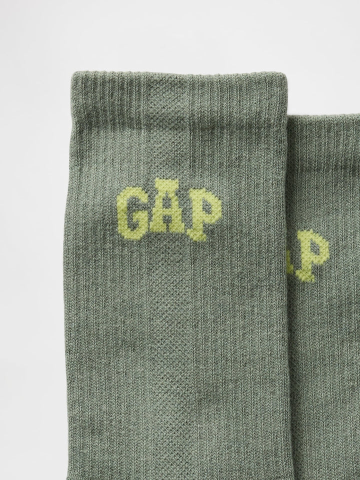 Gap Logo Athletic Crew Socks