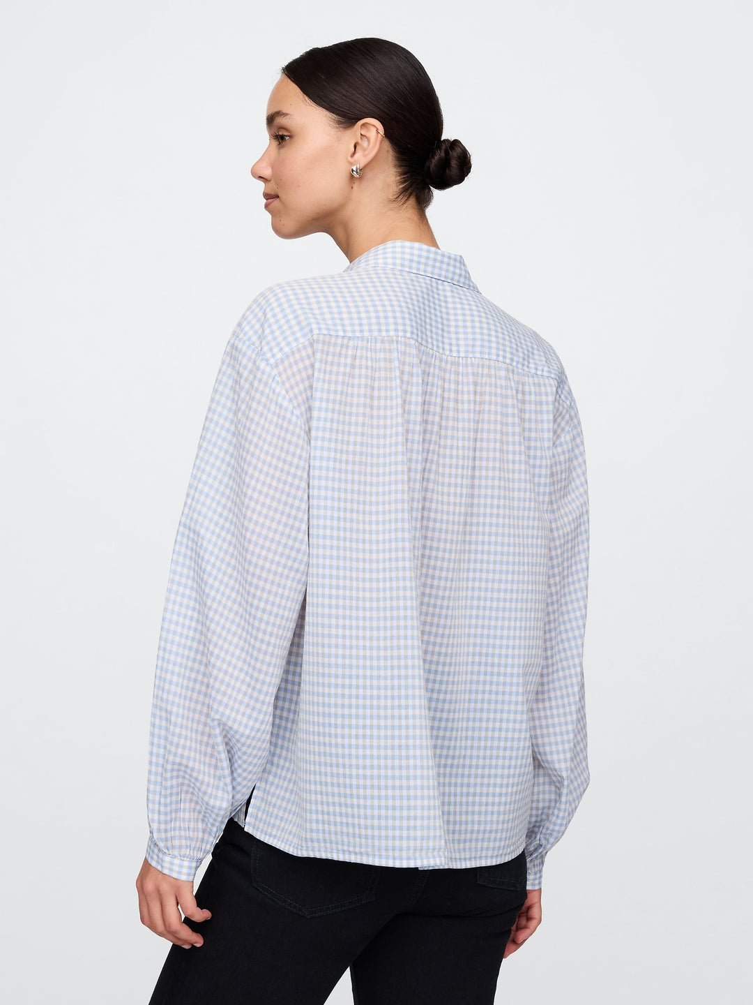 Gap Relaxed Button-Front Shirt