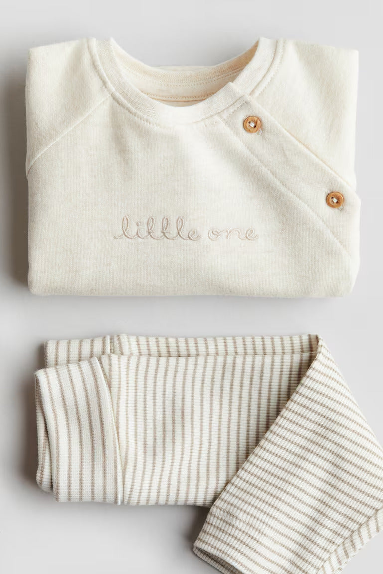 H&M 2-PIECE COTTON SET