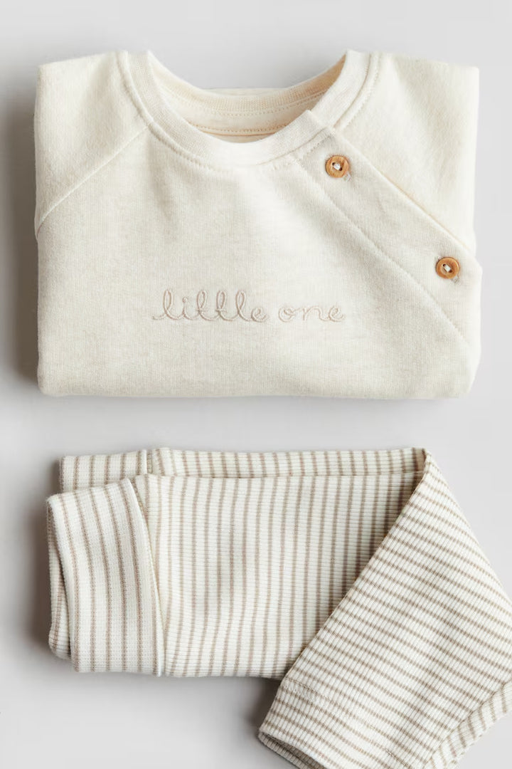 H&M 2-PIECE COTTON SET