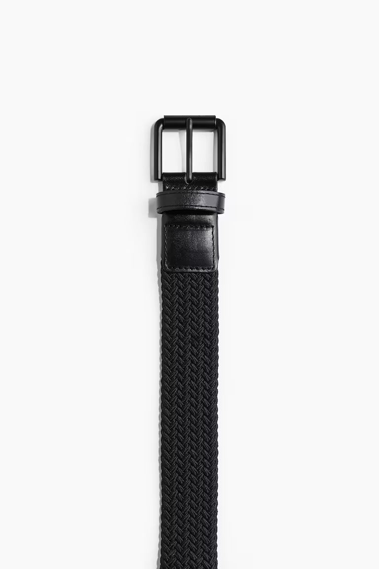 H&M ELASTICIZED FABRIC BELT
