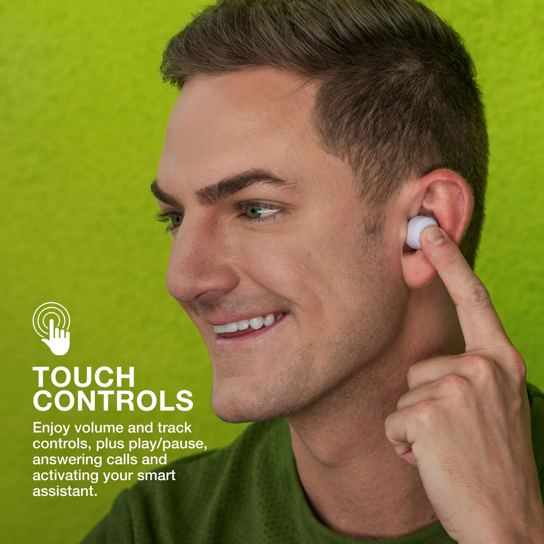 JLab Go Air Pop Bluetooth Earbuds, True Wireless with Charging Case, Lilac