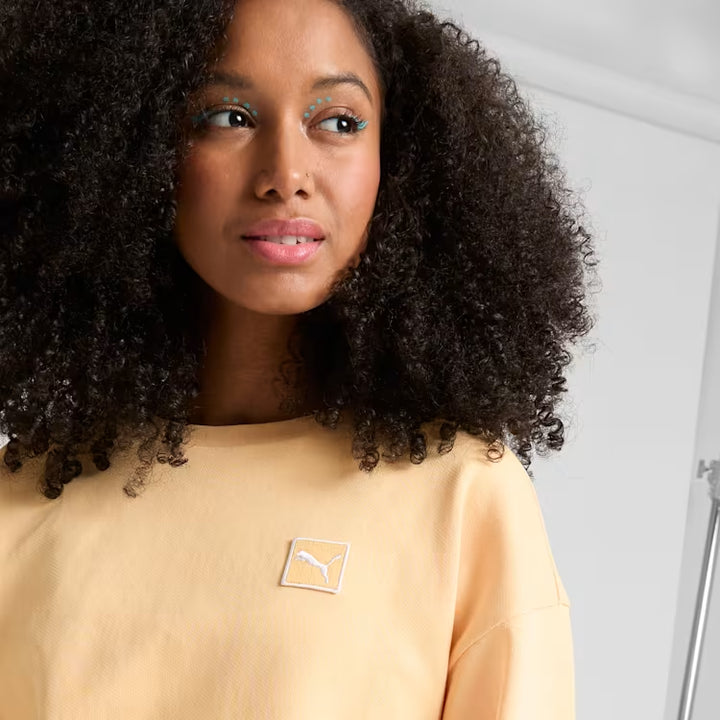 PUMA Essentials Elevated Women's Comfort Crew Sweatshirt