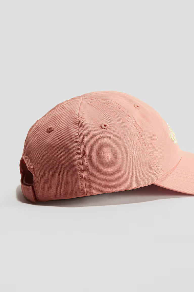 H&M CAP WITH EMBROIDERED DETAIL