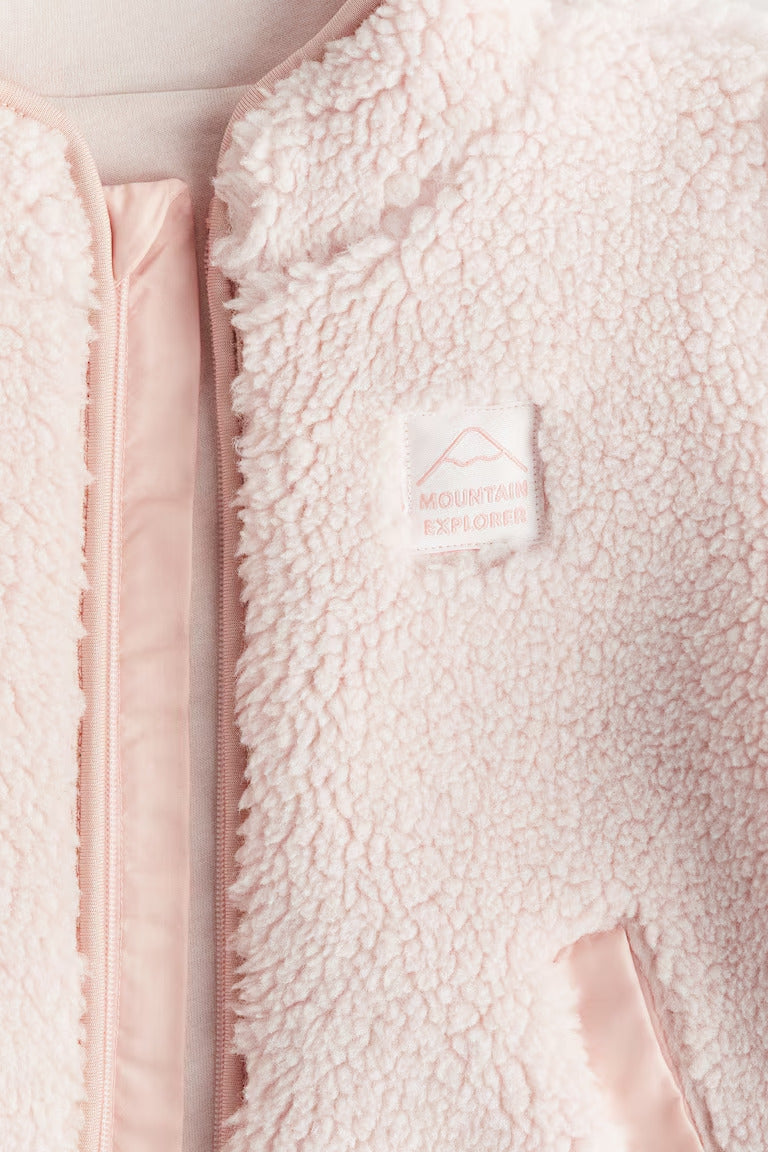 H&M TEDDY FLEECE JACKET