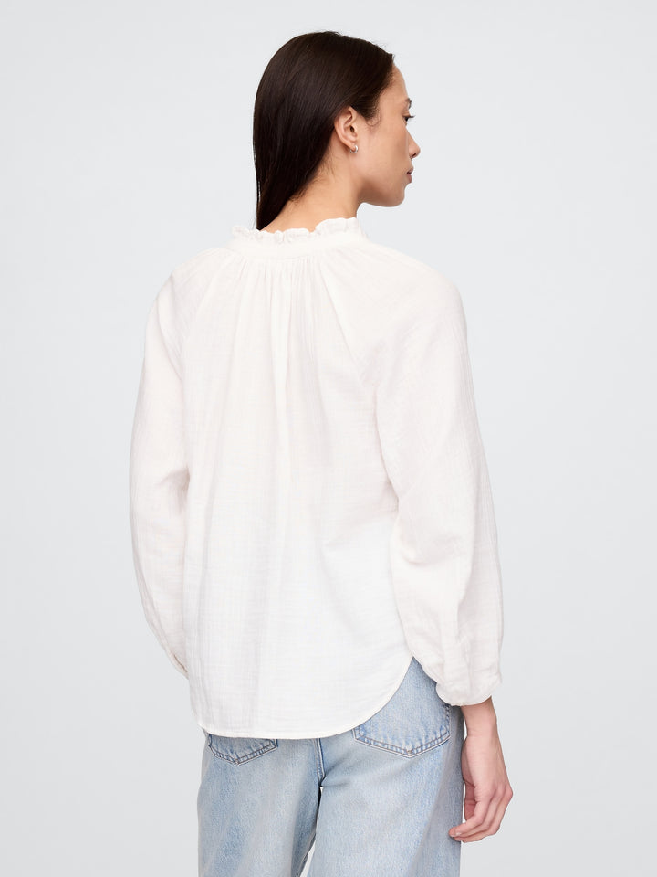 Gap Crinkle Gauze Shirt
