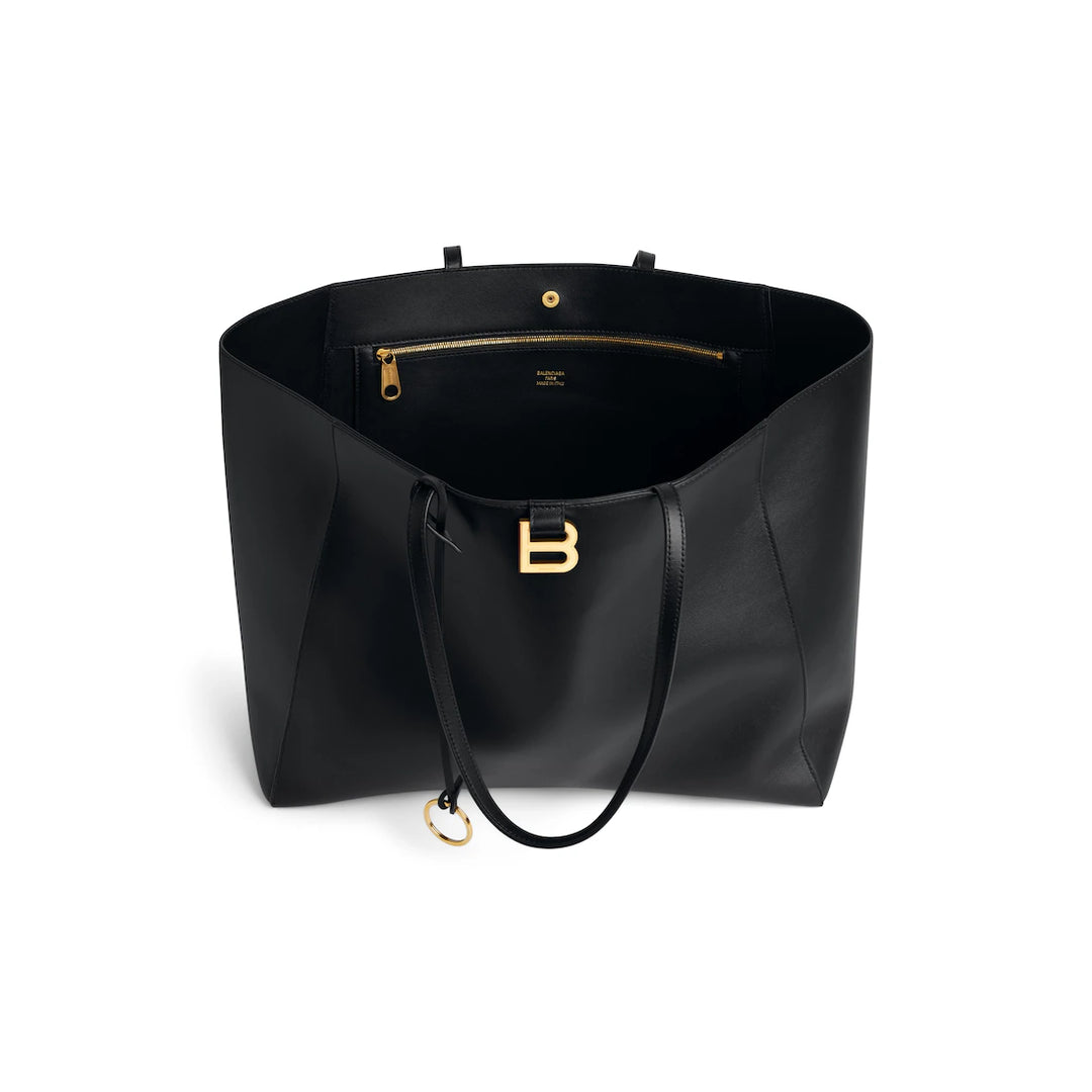 BALENCIAGA WOMEN'S HOURGLASS SOFT TOTE BAG LARGE