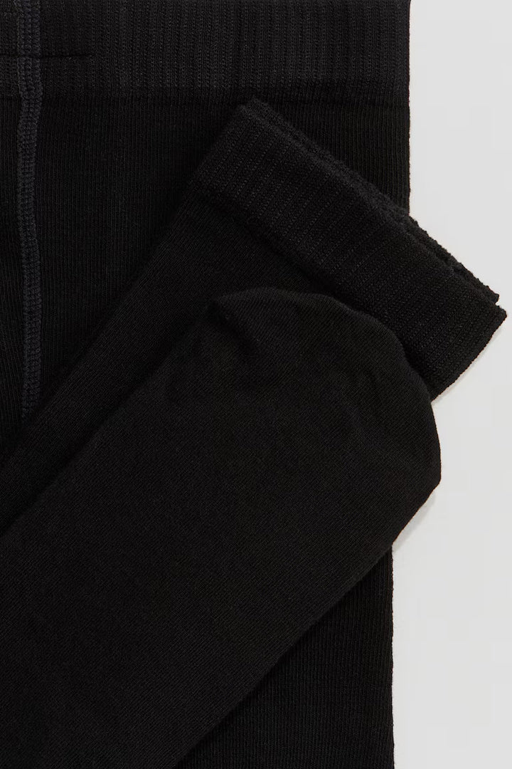 H&M 2-PACK FINE-KNIT TIGHTS