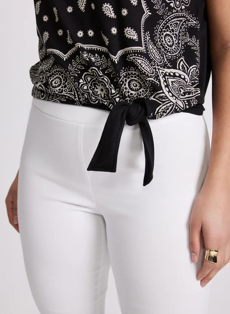 LAURA Paisley Print T-Shirt