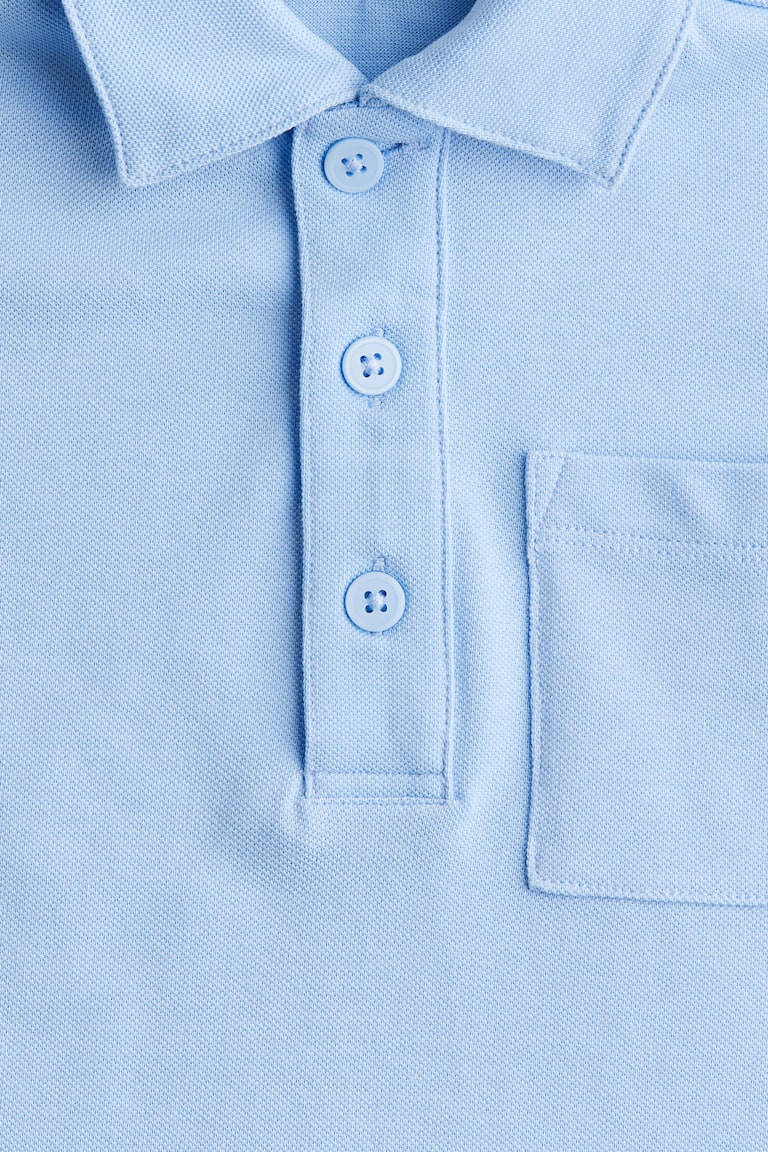 H&M Cotton Piqué Polo Shirt
