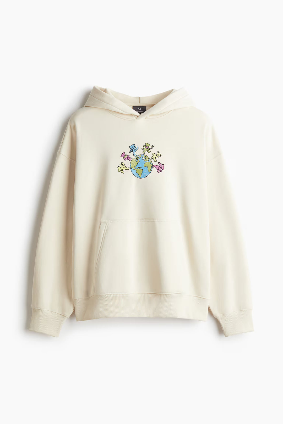 H&M Oversized Fit Printed Hoodie